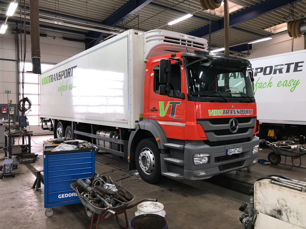 Vido Transporte Werkstatt
